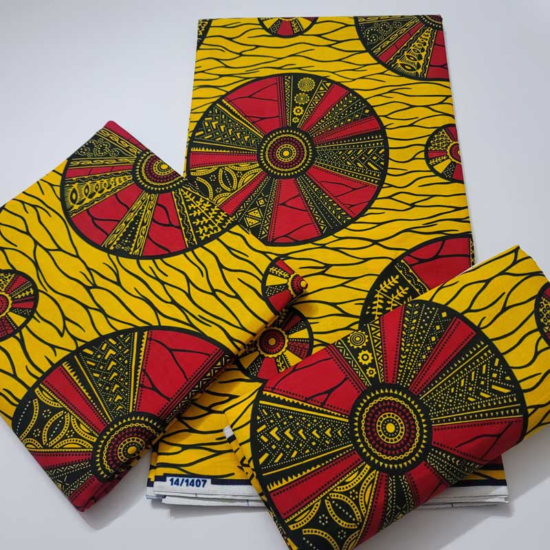 Authentic Ankara African Fabric - Light Trybe Nigeria