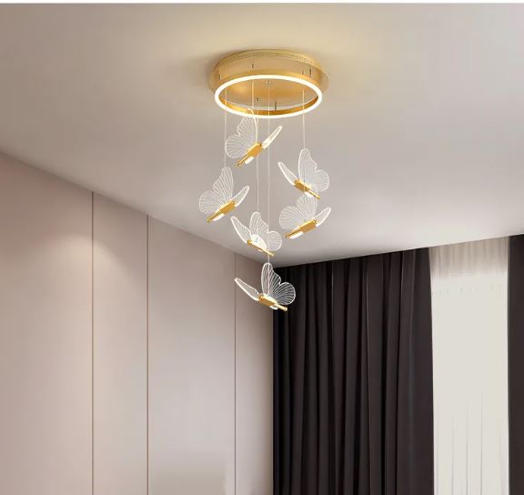 luxury butterfly pendant chandelier