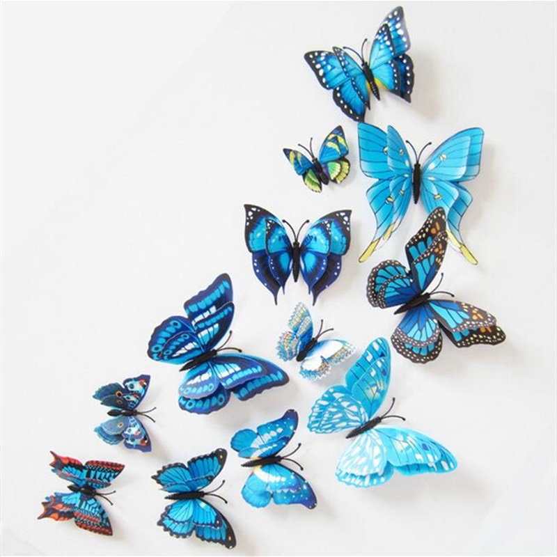 3D Butterfly Wall Stickers - Light Trybe Nigeria