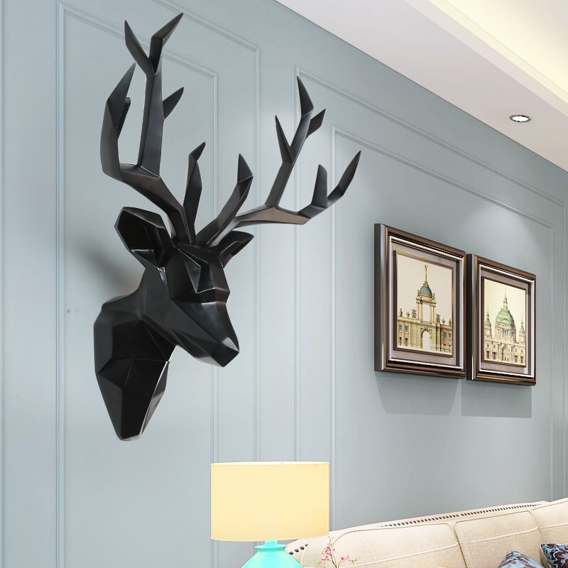 3D Deer Head Wall Sculpture product image