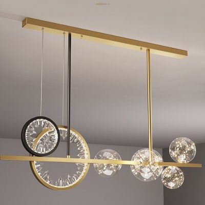 post-modern luxury crystal chandelier