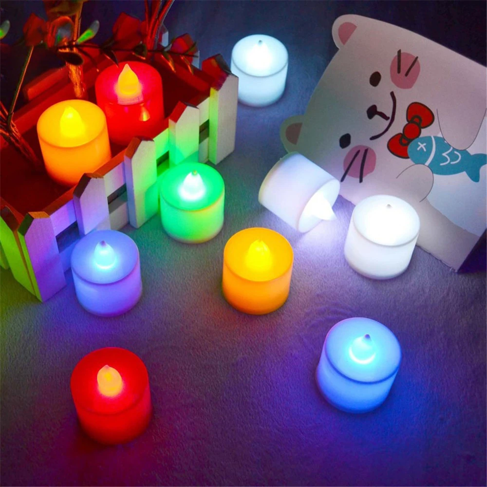 durable and colorful LED candlelight
