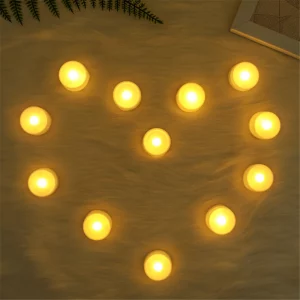 warm durable and colorful LED candle light
