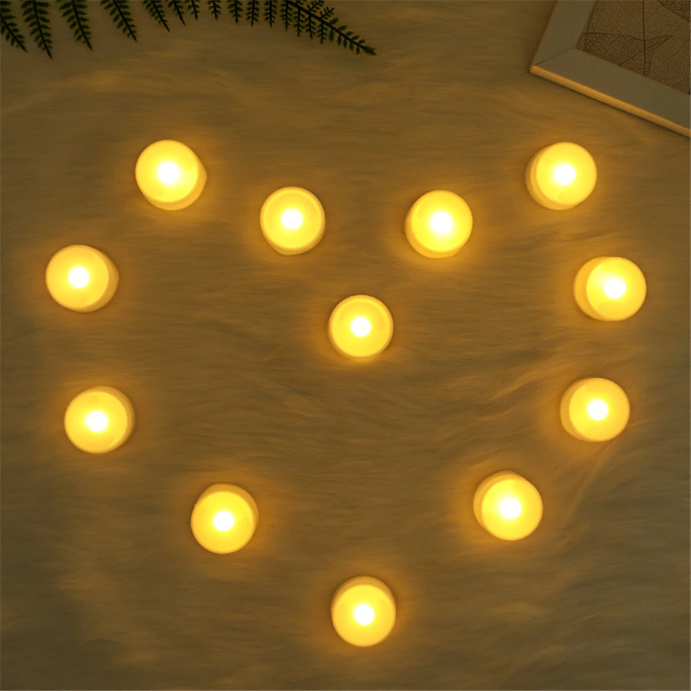 warm durable and colorful LED candle light