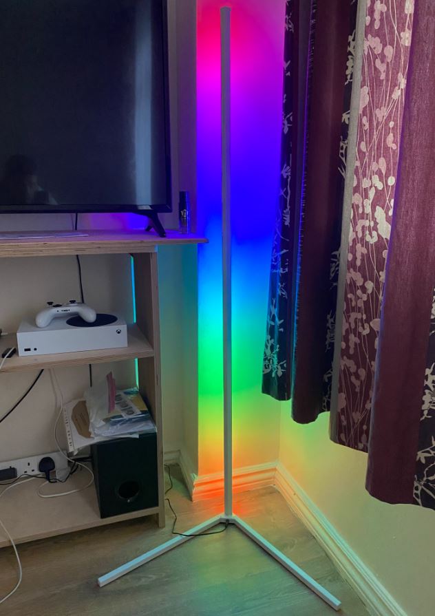 rainbow atmospheric LED floor lamp