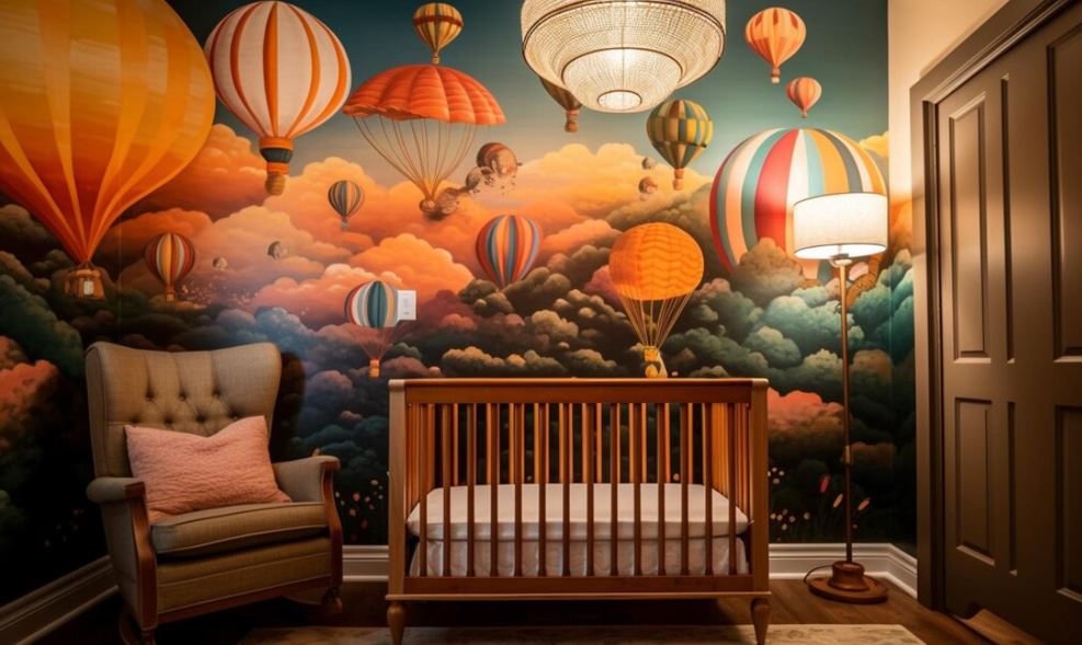 whimsical wall murals