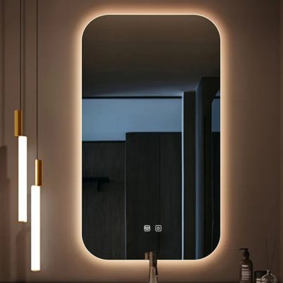 smart bathroom LED anti-fog mirror