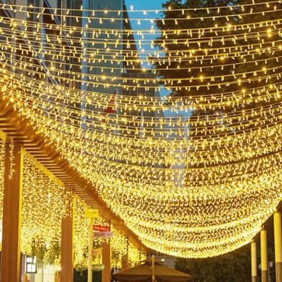 20M LED Fairy Lights warm white