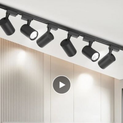 6 PCS LED Track Light Rail Spotlights