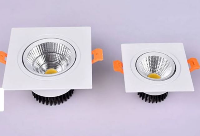 COB Recessed LED Downlight sizes