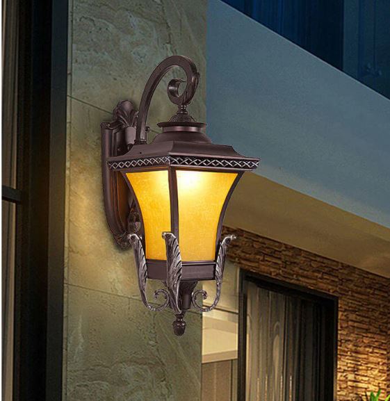European Vintage Outdoor Wall Lamp