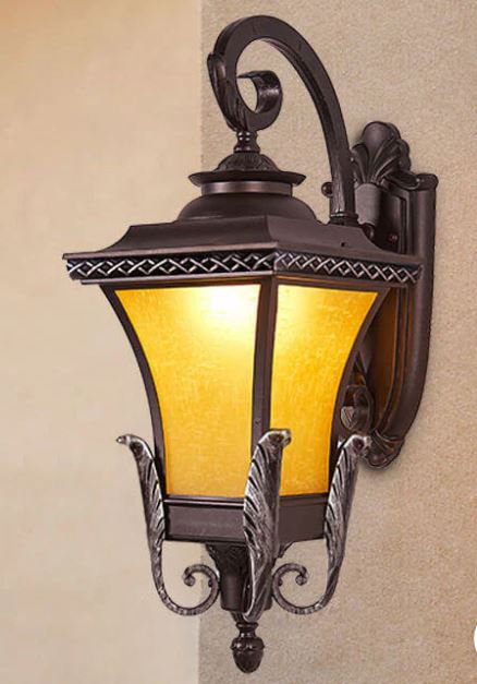 European Vintage Outdoor Wall Lamps.