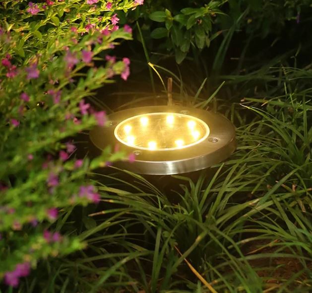 LED Solar Ground Lights For Lawn modern Pathway lights