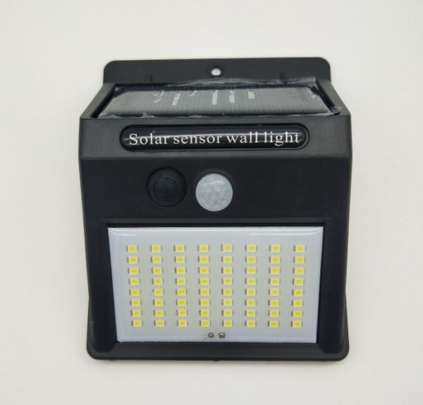 Solar-Powered Sensor Wall Lamp