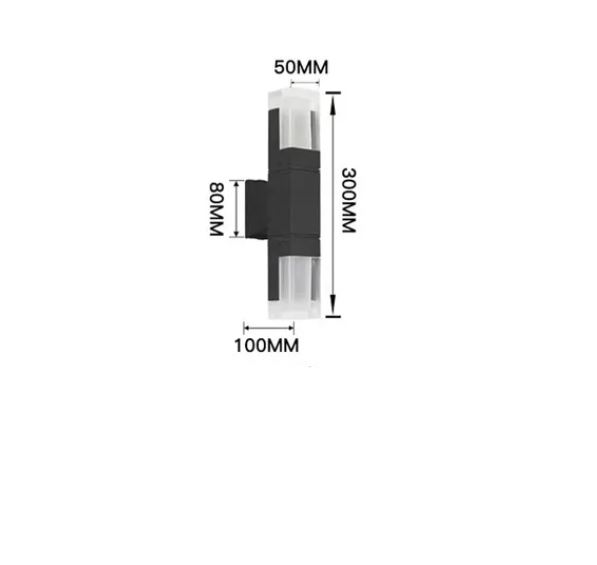 Acrylic Corridor LED Wall Lamp description