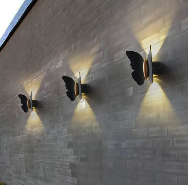 Butterfly Waterproof Wall Lamp