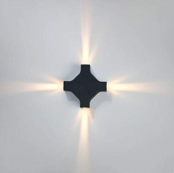 Cross Star Waterproof Wall Lights