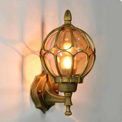 Retro European Outdoor Wall Lamp