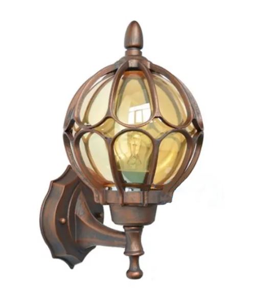 Retro European Outdoor Wall Lamp coffee