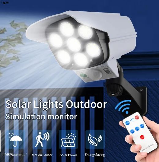 Security Solar Motion Sensor Light