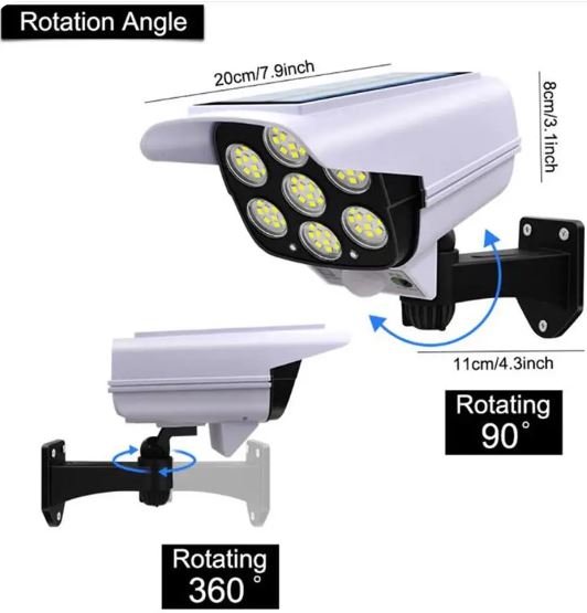 Security Solar Motion Sensor Night Lamp