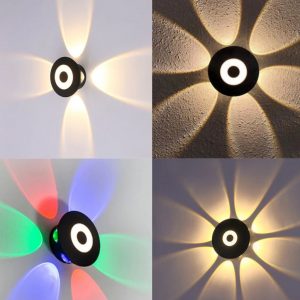 Spaceship LED Waterproof Wall Lamp RGB