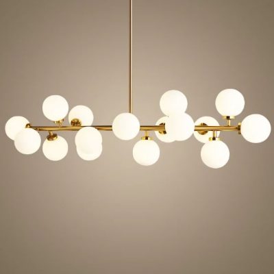 16 Bubble Glass Chandelier Light