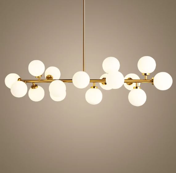 16 Bubble Glass Chandelier Light