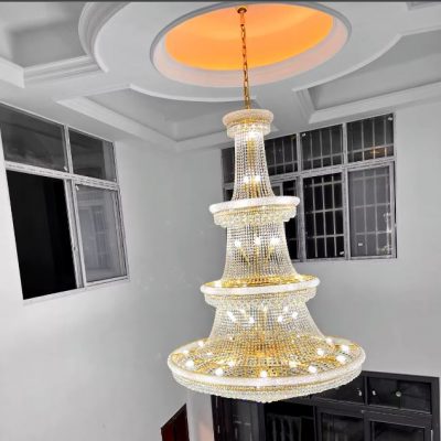 Chrome Crystal Luxury Chandelier Light