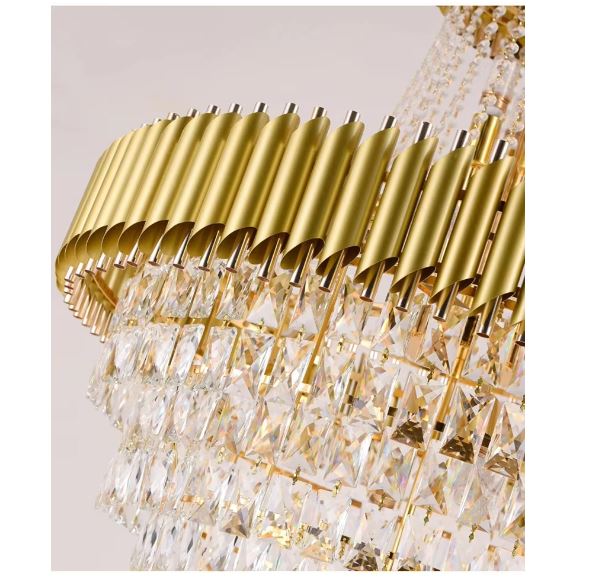 Eastern Luxury Crystal Chandelier Light details