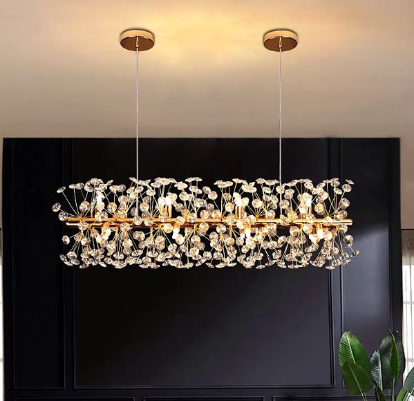 Luxury Crystal Dandelion Chandelier