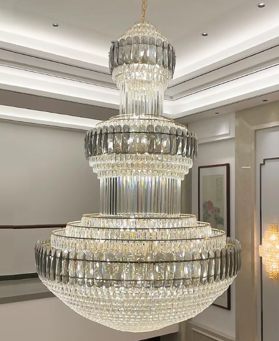 Luxury Mansion Crystal Chandelier light trybe