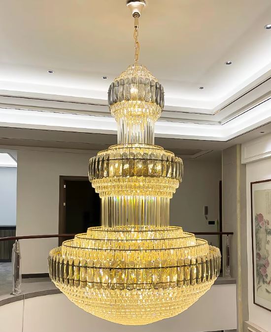 Luxury Mansion Crystal Chandelier light