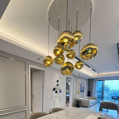 8 Set Lava Pendant Chandelier