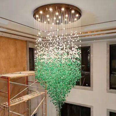 Emerald Stone Luxury Chandelier