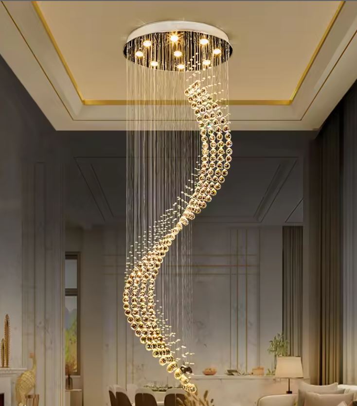 Ethereal Swirl Luxury Chandelier new