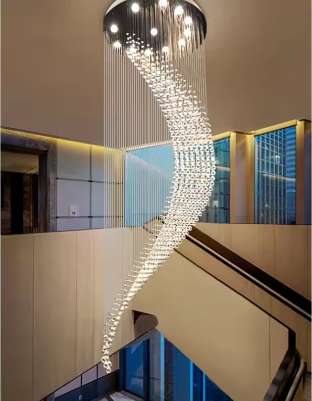 Ethereal Swirl Luxury Chandelier