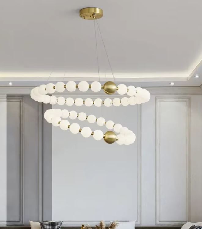 Pearl Necklace Luxury Chandelier