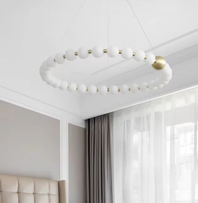 Pearl Necklace Luxury Chandelier off