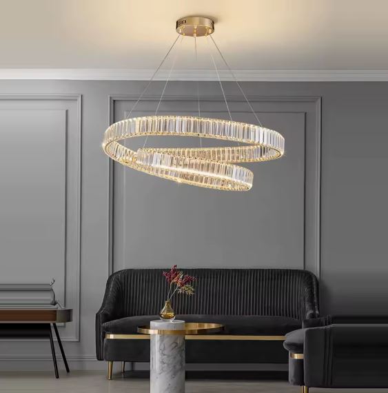 Crystal Fancy Chandelier for Sitting Room k9