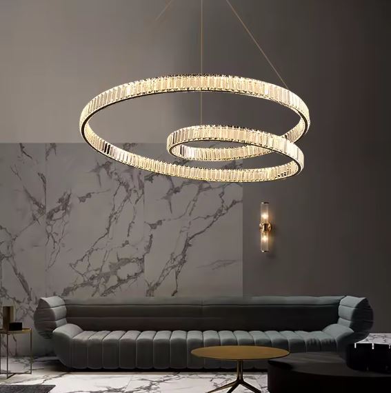 Crystal Fancy Chandelier for Sitting Room